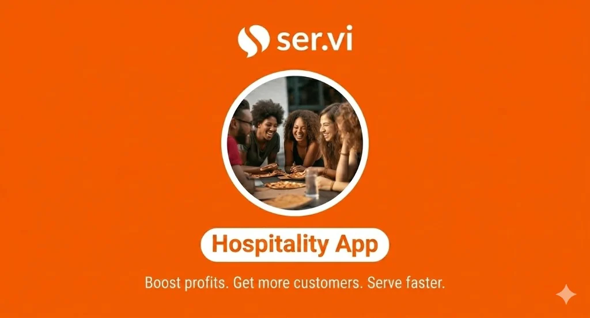 Ser.vi restaurant app — menu and table experience